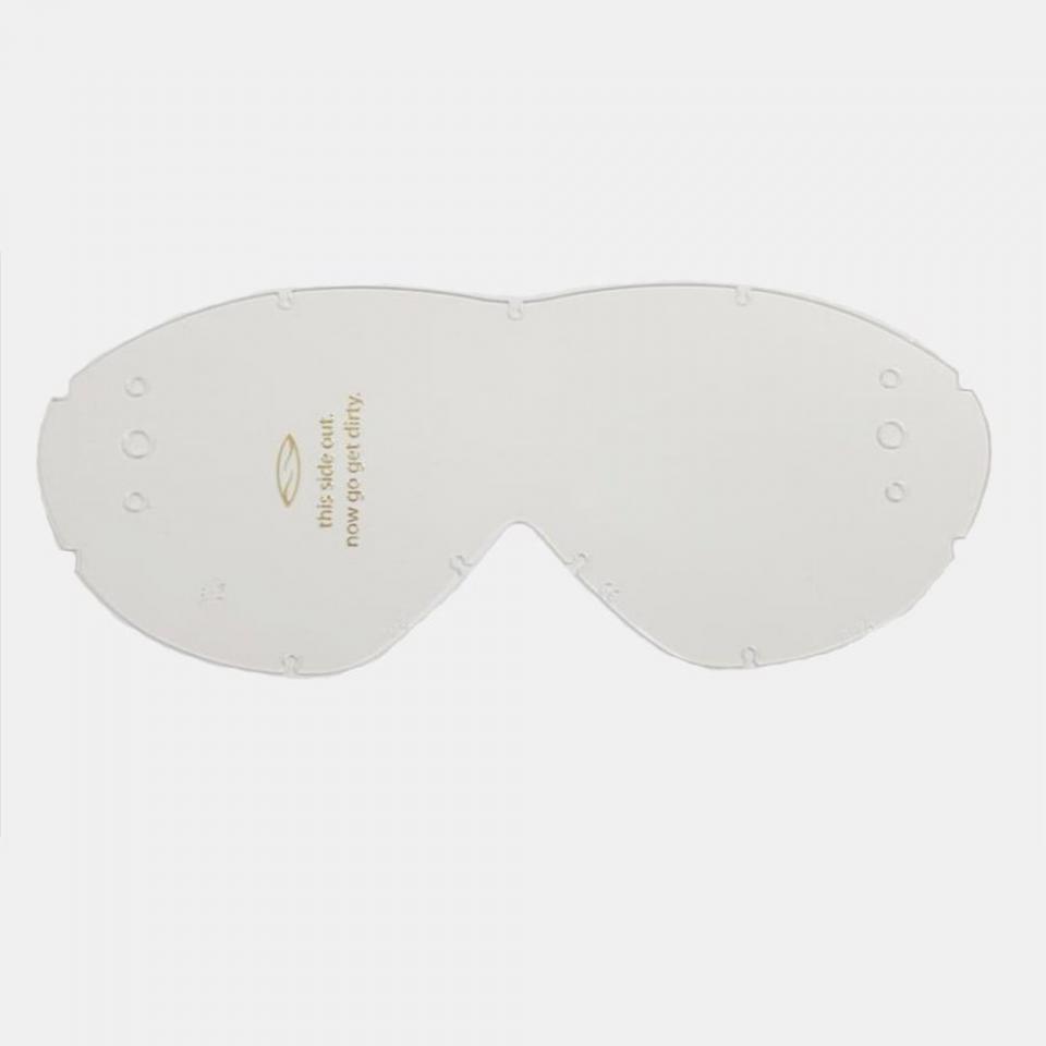 Écran simple transparent pour masque lunette cross Smith Sonic moto quad Neuf