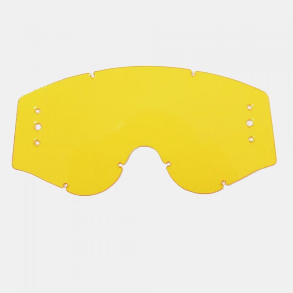 Écran simple jaune pour masque lunette cross Smith Oakley moto quad OK1A-R Neuf