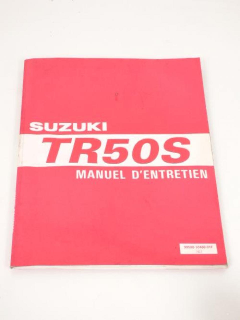 Manuel du propriétaire utilisateur origine pour moto Suzuki 50 TR S 99500-10460-01F Occasion
