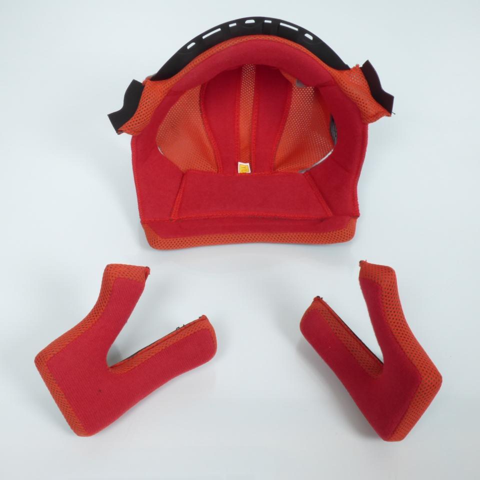 Mousse intérieur rouge de casque enfant Techno taille L Y/L pour moto deux roues