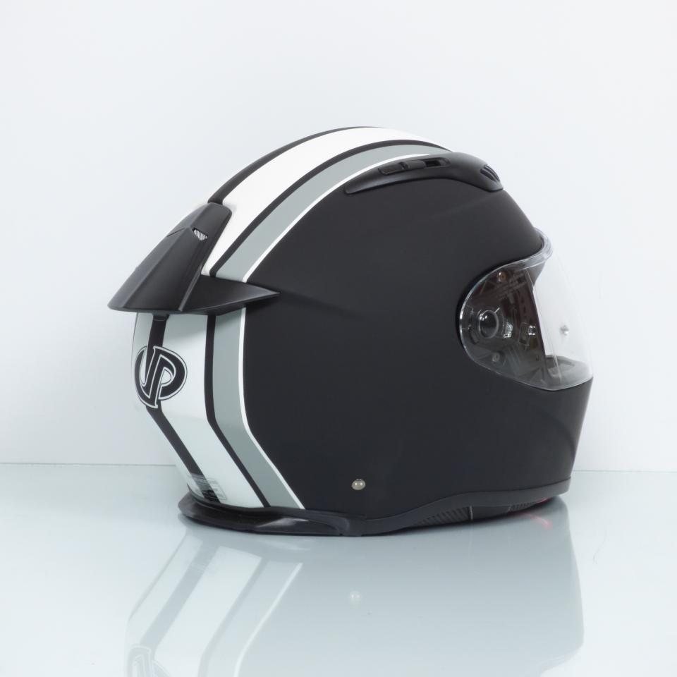 Casque UP pour moto UP Taille XL UP vintage black/white mat Neuf