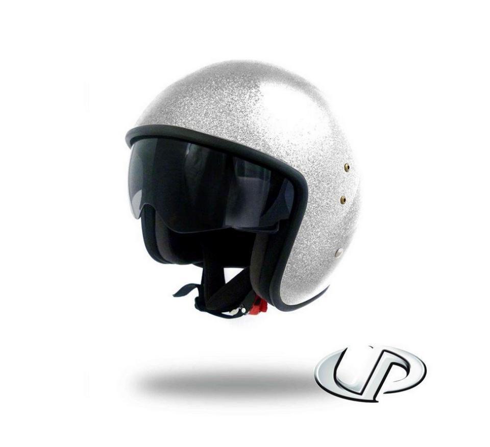 Casque UP pour moto UP Taille XL Smart glitter white Neuf