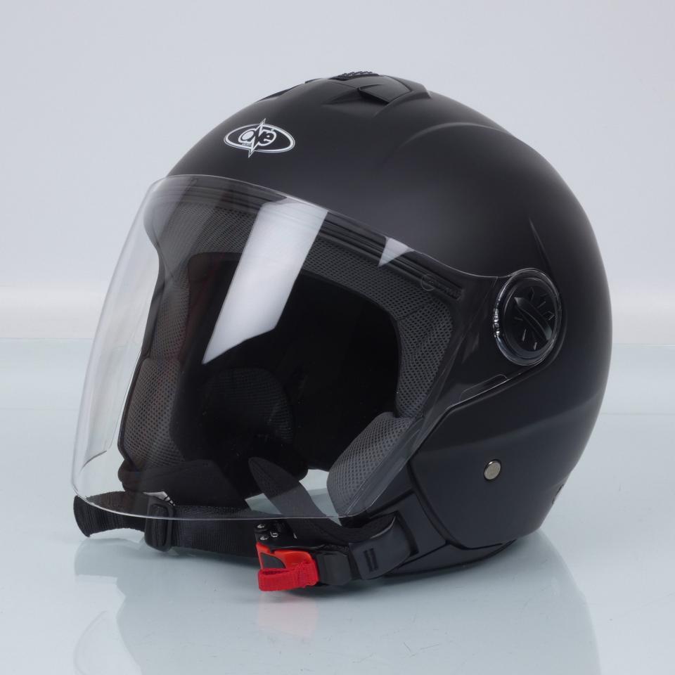 Casque jet One Nero Opaco pour homme / femme Taille M 57-58cm scooter moto Neuf