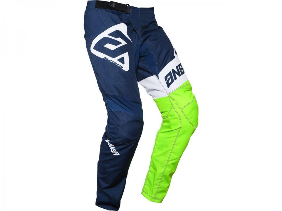 Pantalon pour moto cross taille 40 Answer Syncron Voyd Midnight/Hyper Acid/White neuf