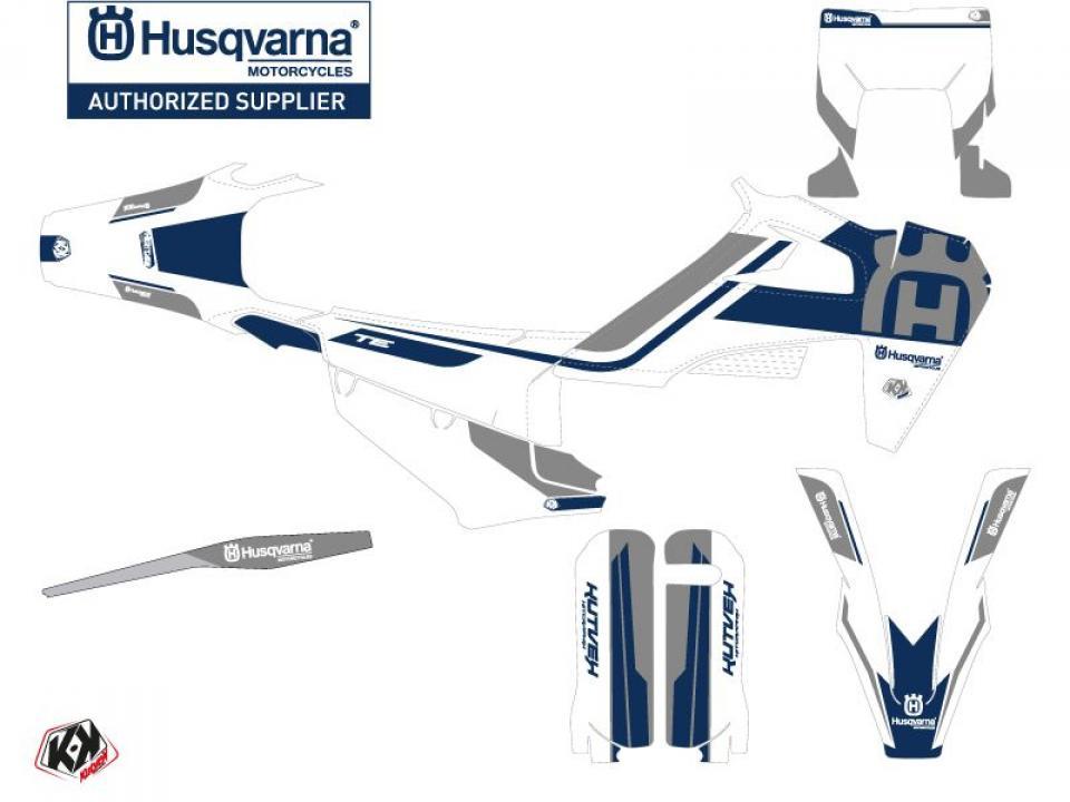 Autocollant stickers Kutvek pour Moto Husqvarna 300 TE 2T I 2018 à 2019 Neuf