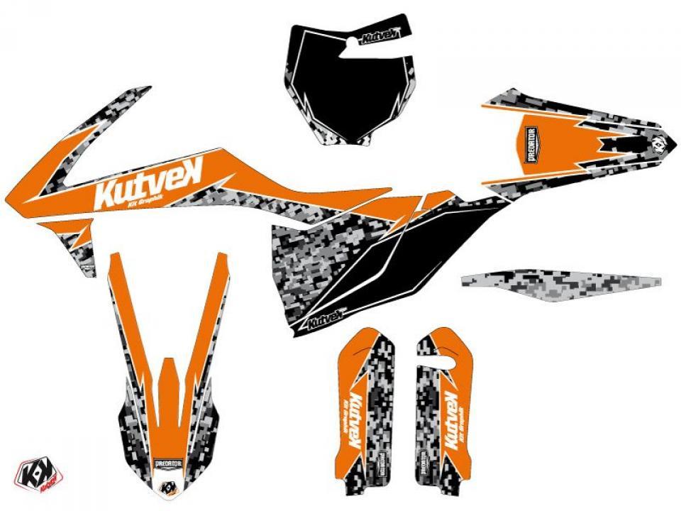 Autocollant stickers Kutvek pour Moto KTM 250 Sx-F 4T 2008 à 2010 Neuf