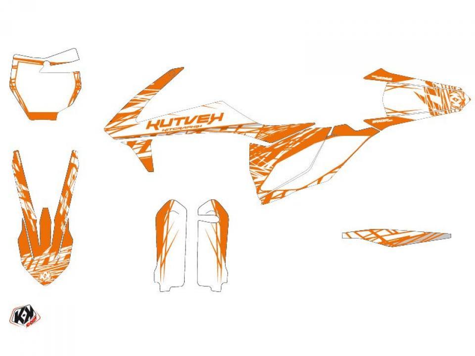 Autocollant stickers Kutvek pour Moto KTM 450 Sx-F 4T 2008 à 2010 Neuf