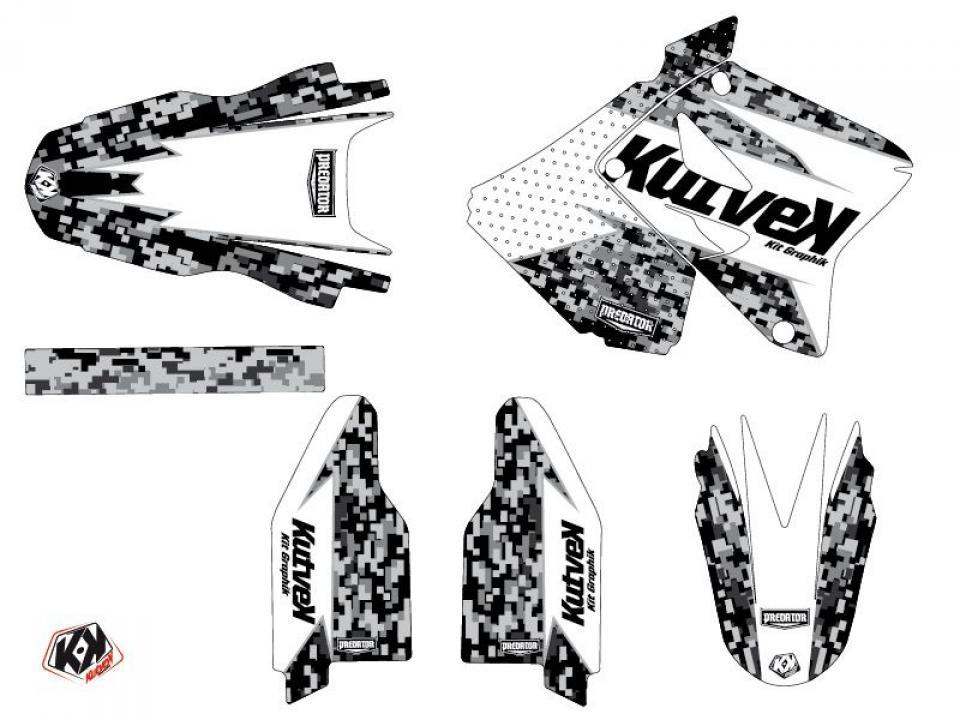 Autocollant stickers Kutvek pour Moto Suzuki 250 RM 1989 à 1992 Neuf