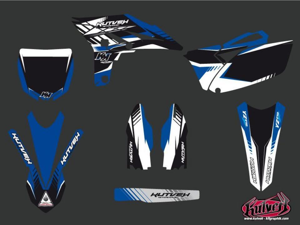 Autocollant stickers Kutvek pour Moto Yamaha 250 Yz-F 4T 2006 à 2008 Neuf