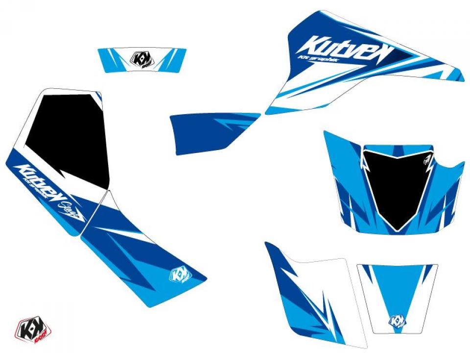 Autocollant stickers Kutvek pour Quad Suzuki 80 Lt Quadsport 1987 à 2005 Neuf