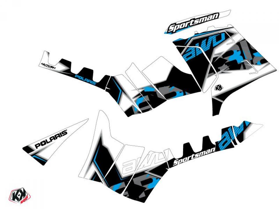 Autocollant stickers Kutvek pour Quad Polaris 850 Sportsman HO 2017 à 2020 Neuf