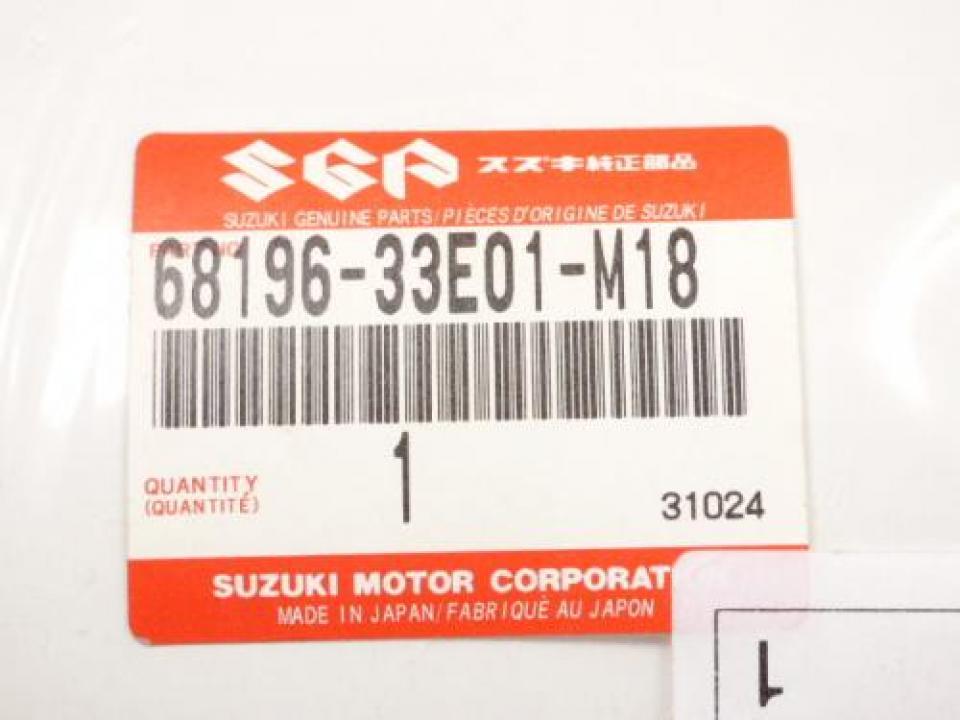 Autocollant stickers cache pour moto Suzuki 750 GSXR 1996 à 1999 68196-33E01-M18 Neuf