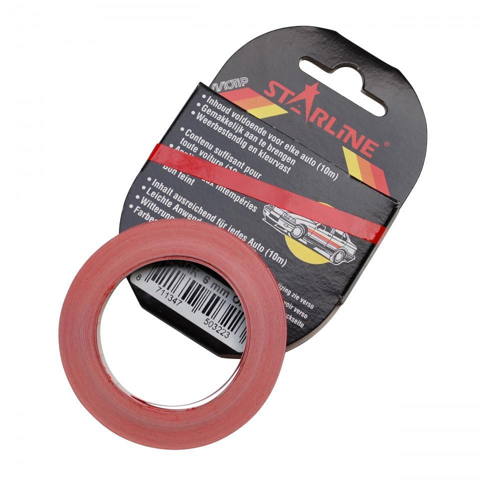 Liseré de jante HPX pour Auto LB03AK rouge 6mmX10m Neuf