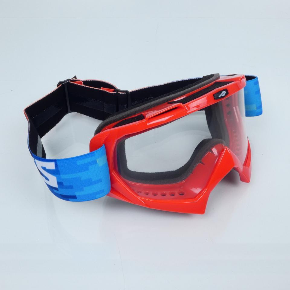 Masque lunette cross Swaps Pixel rouge pour moto supermotard enduro cross Neuf