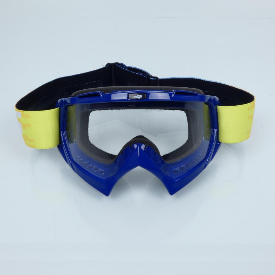 Masque lunette cross Swaps Pixel bleu pour moto supermotard enduro cross TT Neuf