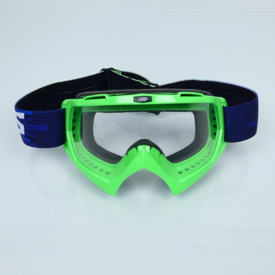 Masque lunette cross Swaps Pixel vert pour moto supermotard enduro cross TT Neuf