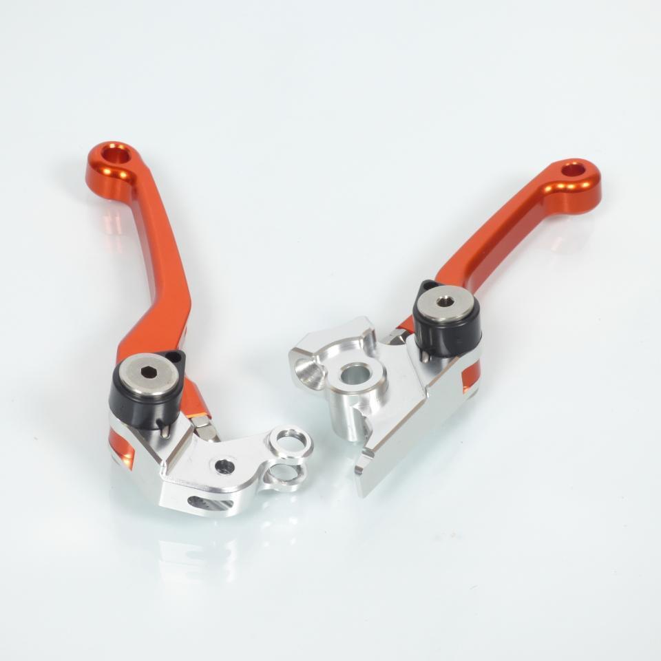 Levier frein droit Mad pour Moto KTM 65 SX 2004 à 2013 XLFT71828282G / orange Neuf