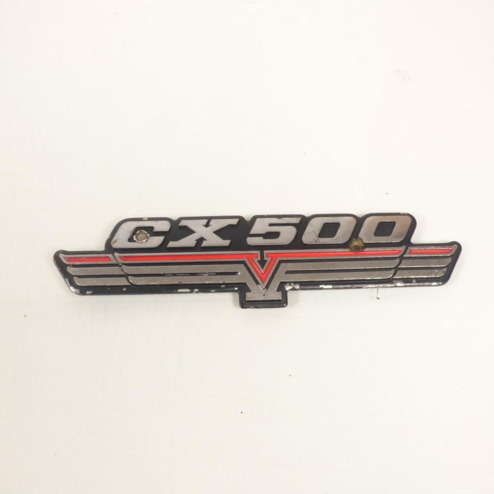 Enseigne plaque logo embleme CX 500 origine pour moto Honda CX Occasion