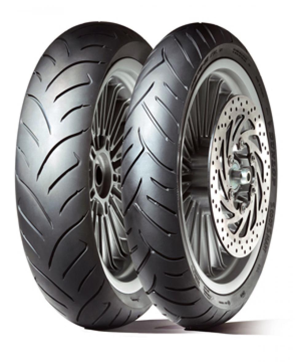 Pneu 130-70-12 Dunlop pour Scooter Italjet 125 Millenium 2000 à 2003 AR Neuf