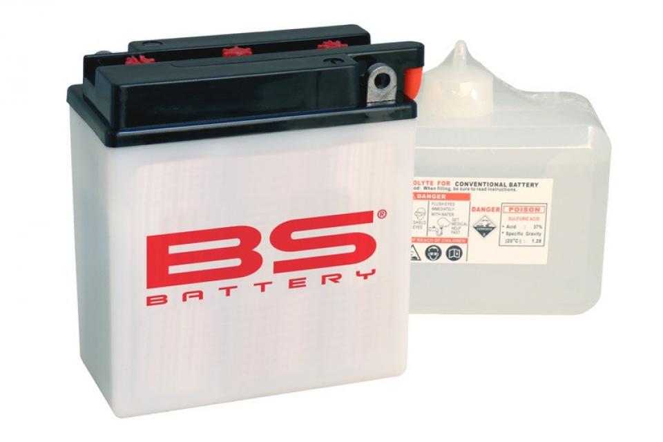 Batterie BS Battery pour Moto Honda 80 Mtx S Air 1980 à 1982 YB2.5L-C2 / 12V 2.5Ah Neuf