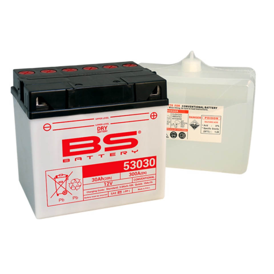 Batterie BS Battery pour Moto Moto Guzzi 750 Nevada Ie / Club 2003 à 2008 Neuf