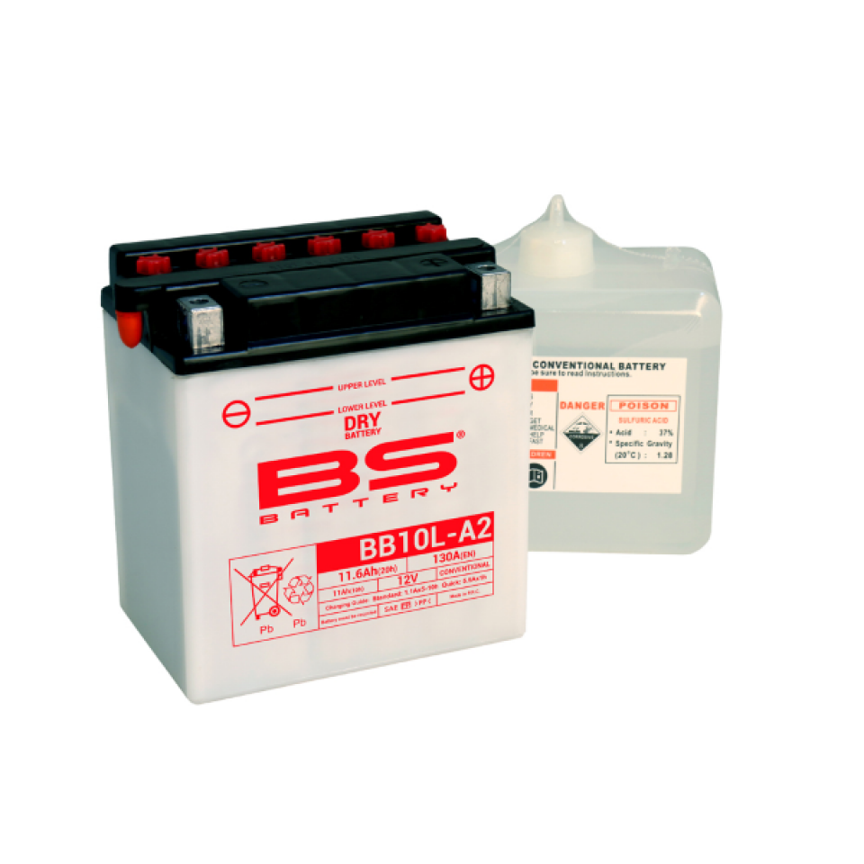 Batterie BS Battery pour Moto Suzuki 250 GN E 1982 à 1998 Neuf