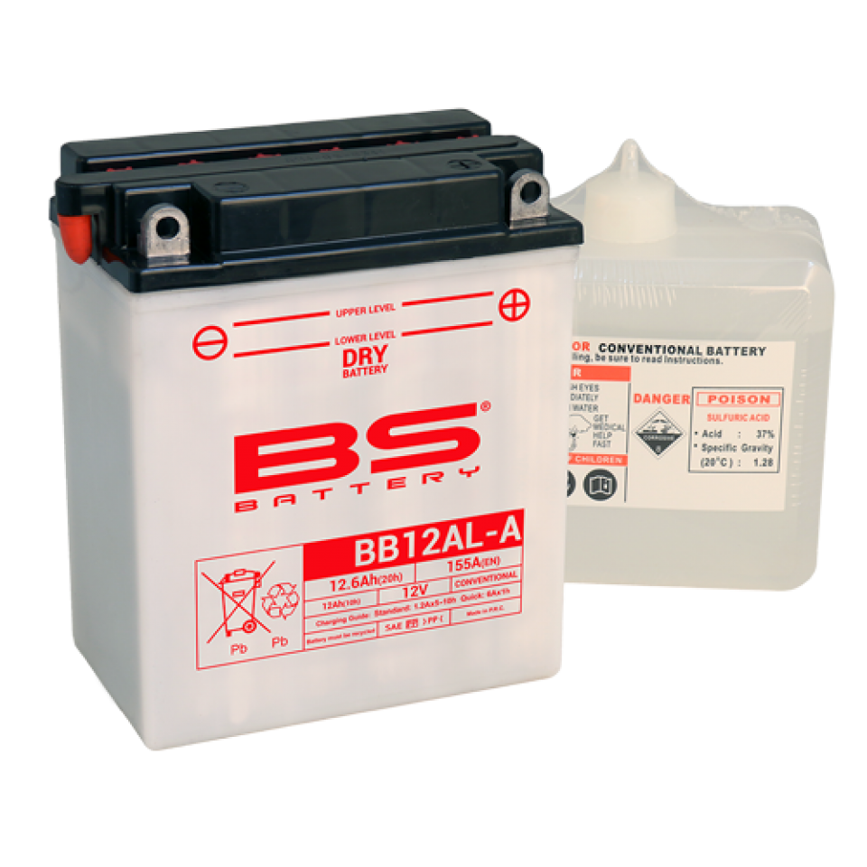 Batterie BS Battery pour Scooter Malaguti 250 Madison Rs Rst 2004 Neuf