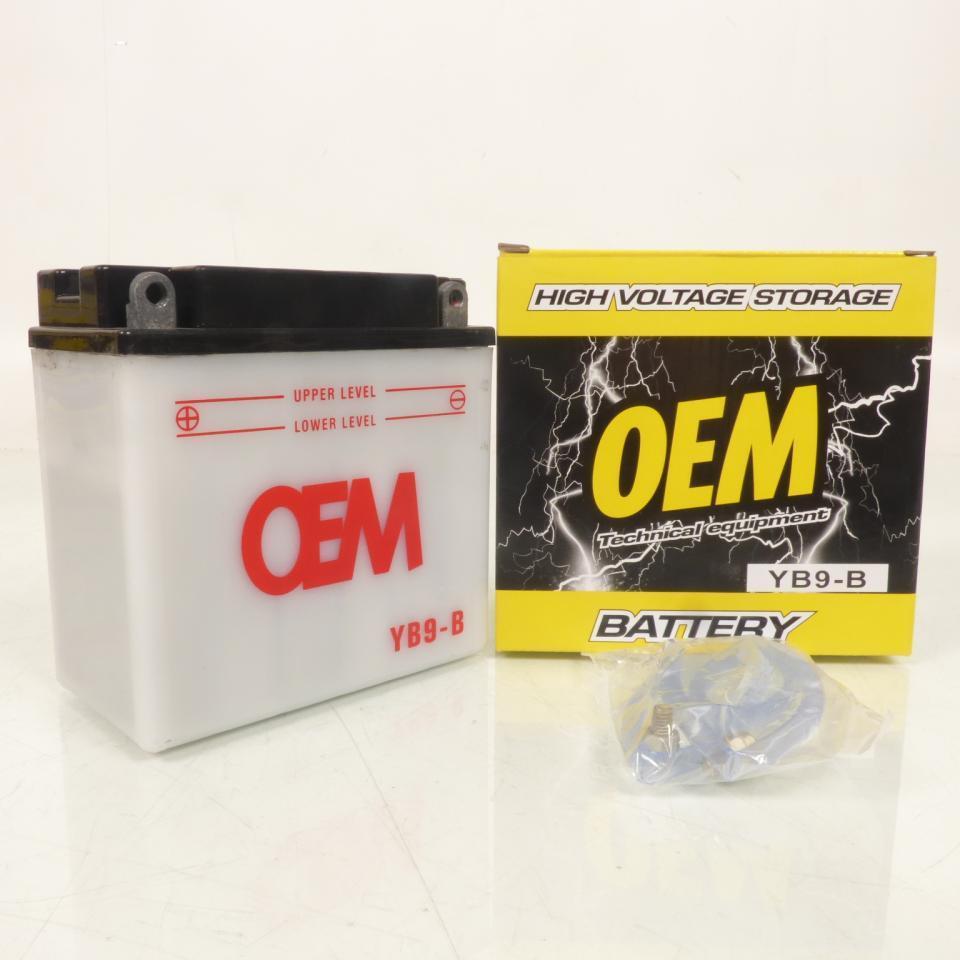 Batterie OEM pour Moto Honda 125 CB 1990 à 2000 YB9-B Neuf