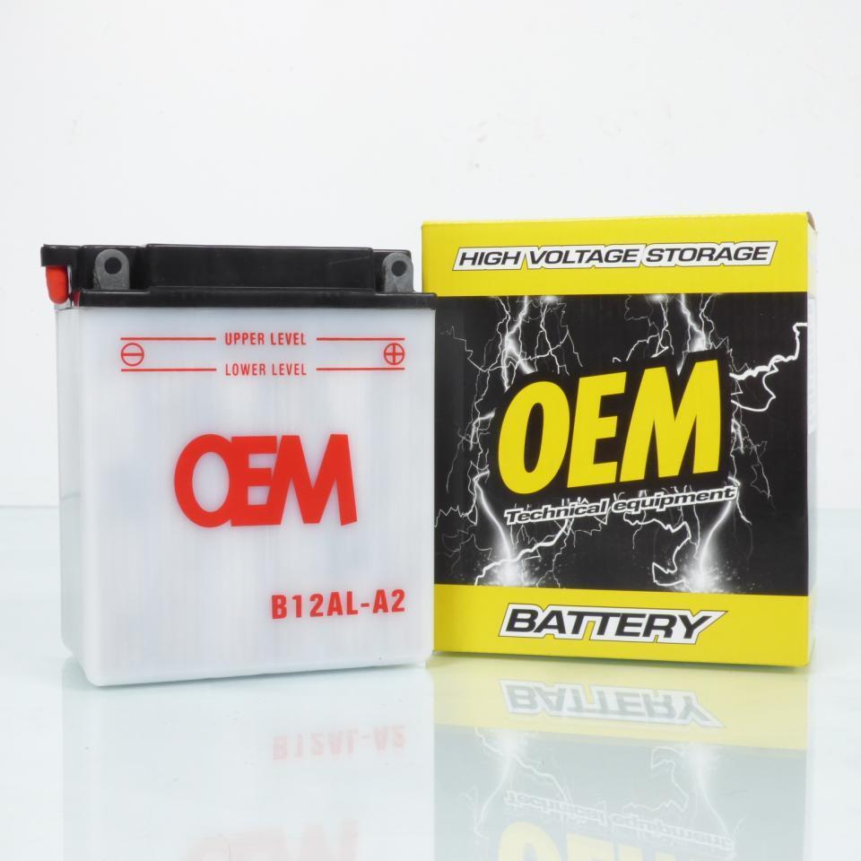 Batterie OEM pour moto Honda 650 Cbx Ed 1982-1982 YB12AL-A2 / 12V 12Ah Neuf