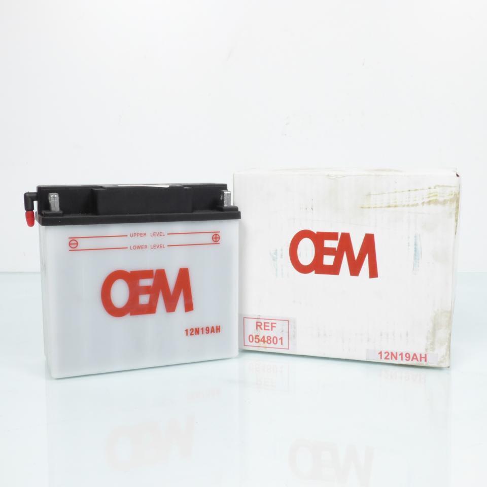 Batterie OEM pour Moto BMW 650 R 65 Ls 1982 à 1985 51913 / 12N19AH / 12V 19Ah Neuf
