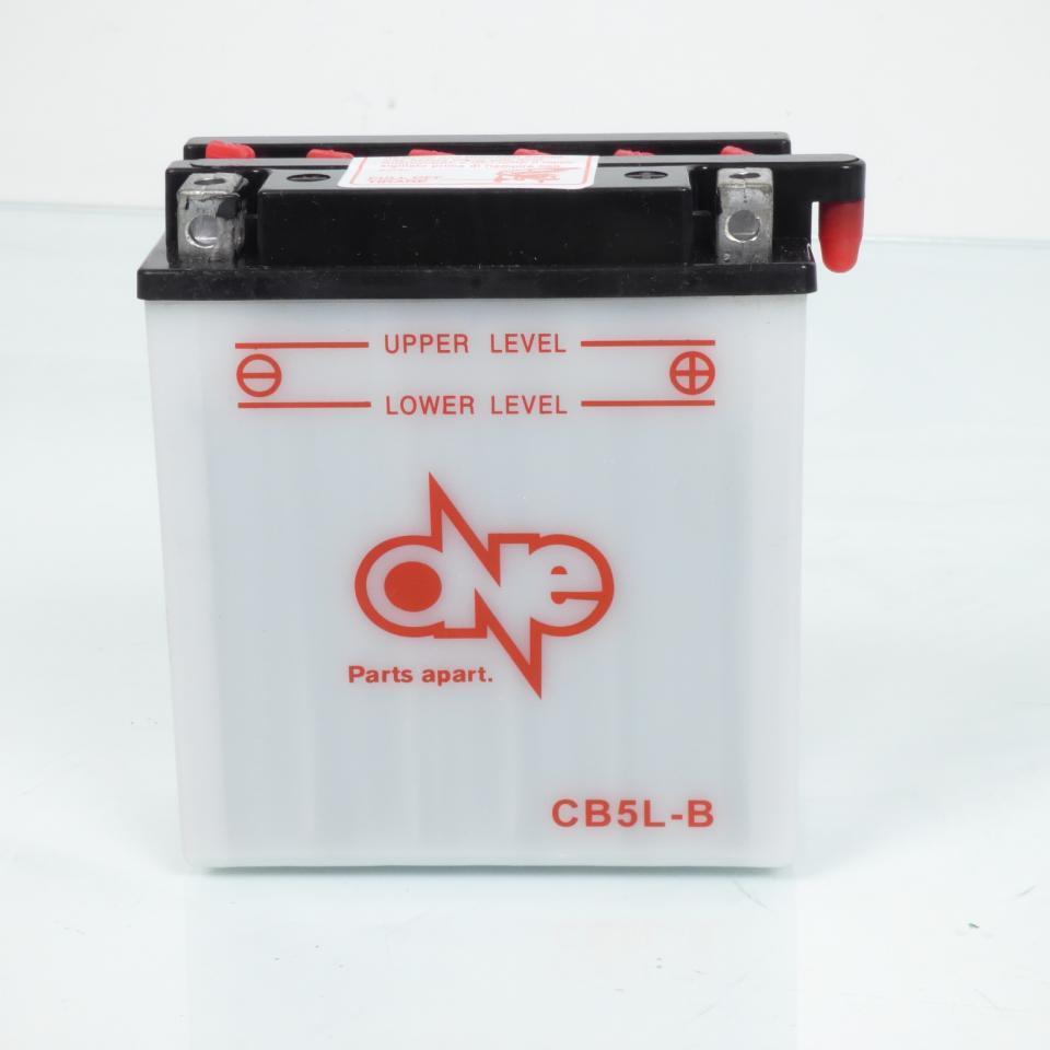 Batterie One pour moto Honda 125 Mbx F 1984-1986 YB5L-B / 12V 5Ah Neuf