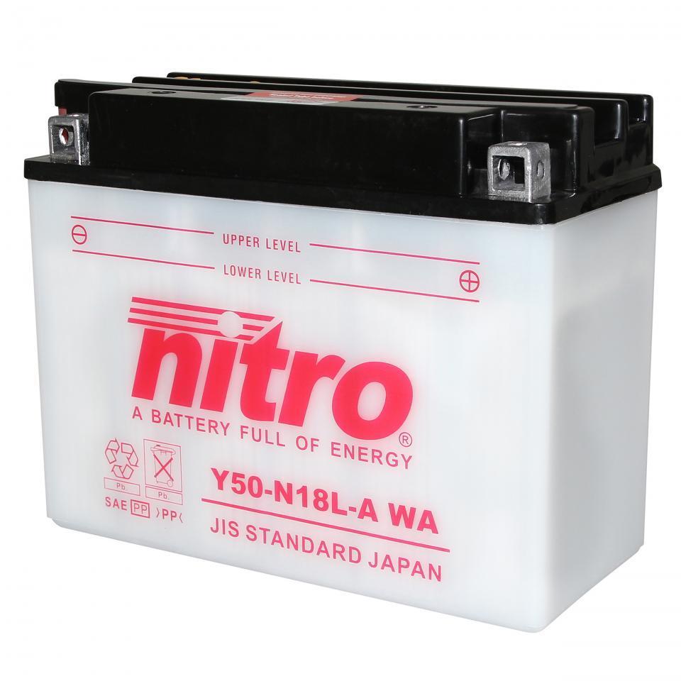 Batterie Nitro pour Moto Honda 1200 Gl Gold Wing 1984 à 1987 Neuf