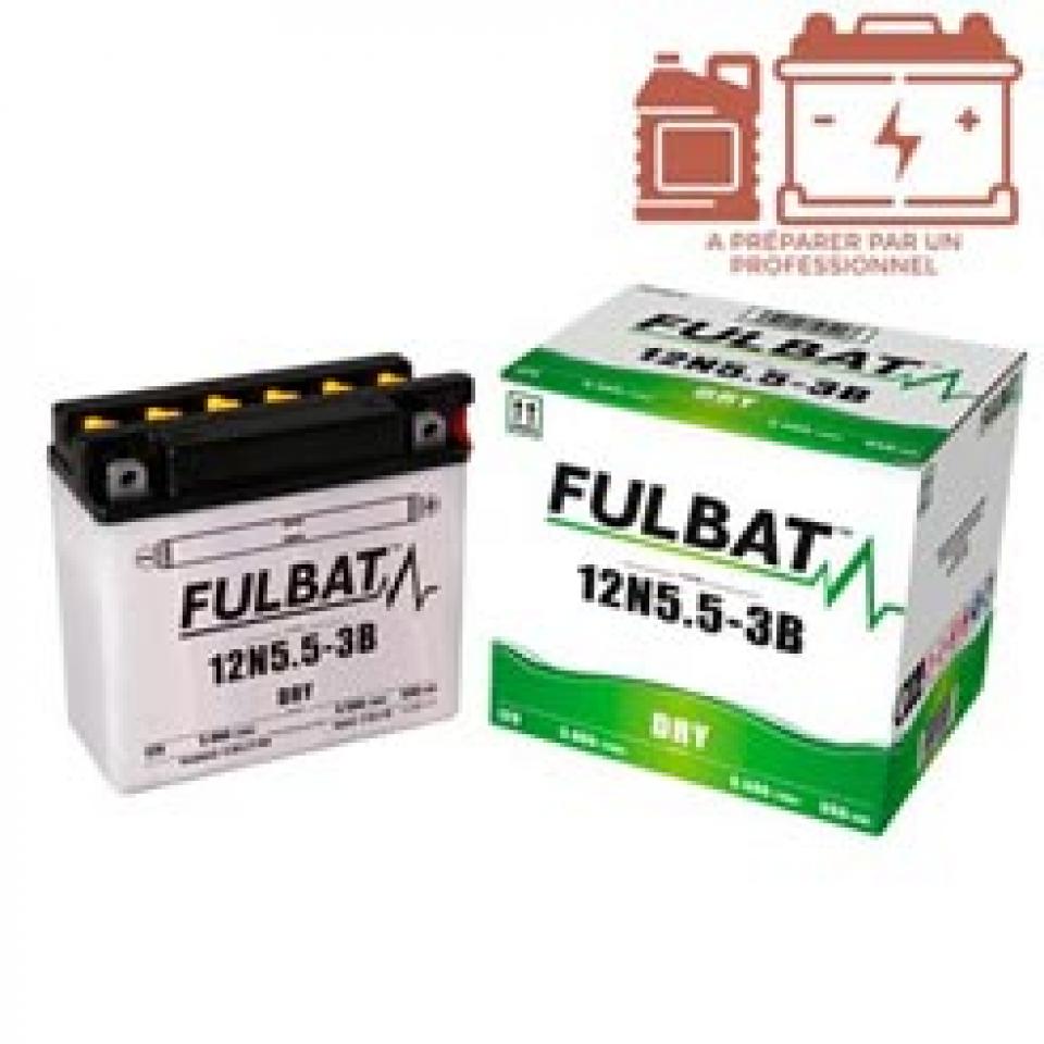 Batterie Fulbat pour Moto Gilera 125 XR1 1988 Neuf