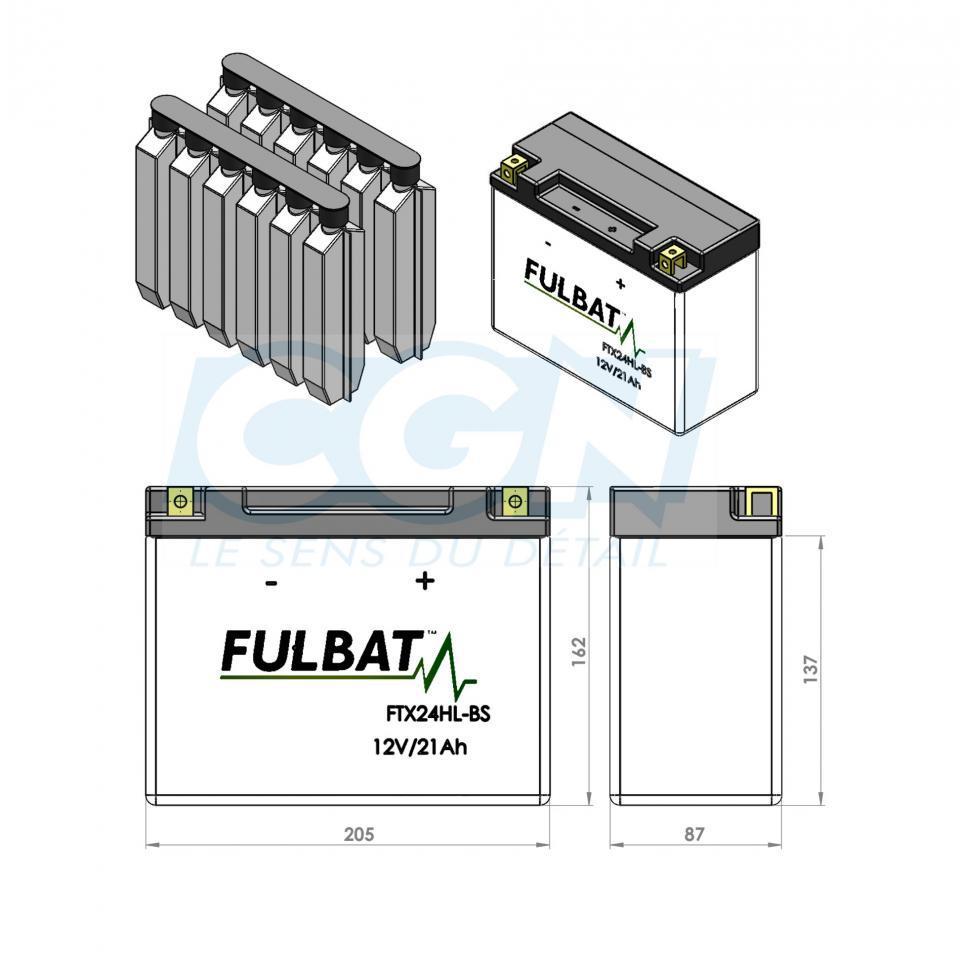 Batterie Fulbat pour Moto Neuf