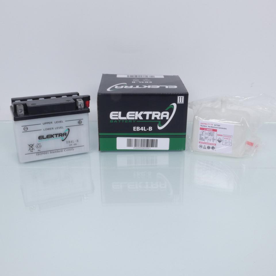 Batterie Elektra pour Scooter Honda 50 Nh Lead 1986 à 1996 YB4L-B / 12V 4Ah Neuf