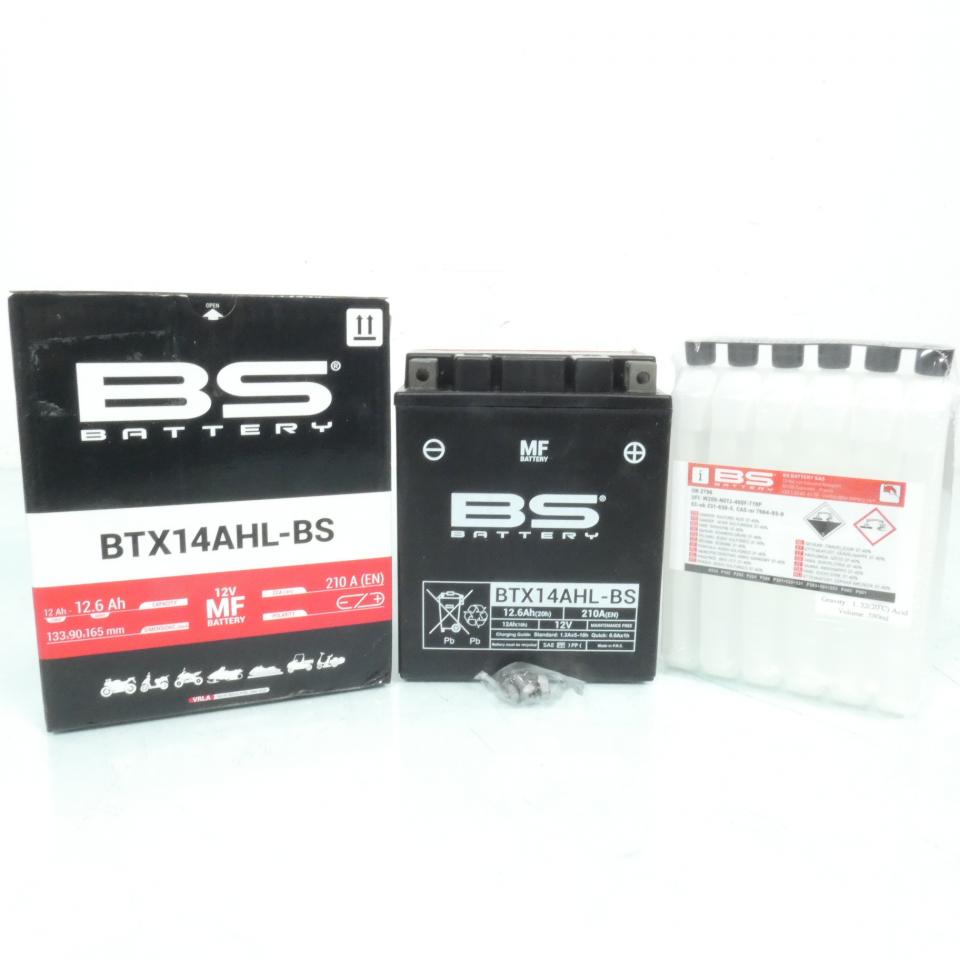 Batterie BS Battery pour deux roues YX14AHL-BS / 12V 12Ah Neuf