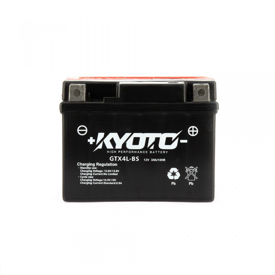 Batterie Kyoto pour Moto Husaberg 250 Te 2T 2011 à 2013 YTX4L-BS / 12V 3Ah Neuf