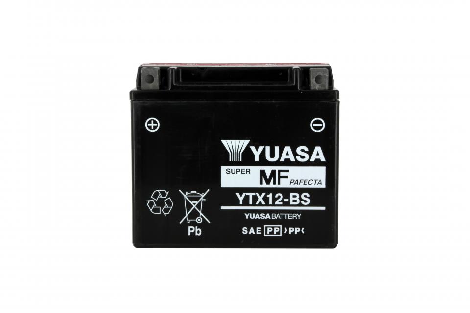 Batterie Yuasa pour Moto Yamaha 750 YZF 1993 à 1998 YTX12-BS Neuf