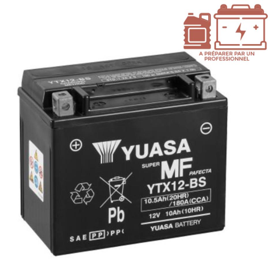 Batterie Yuasa pour Moto Suzuki 800 Marauder 1997 à 2008 YTX12-BS Neuf