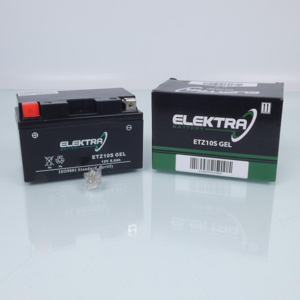 Batterie Elektra YTZ10S Gel / 12V 8.5Ah pour moto scooter quad cyclomoteur Neuf