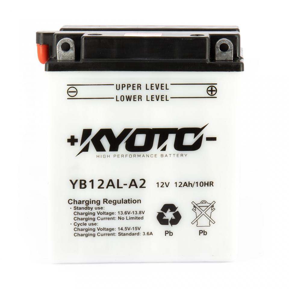 Batterie Kyoto pour Scooter Peugeot 250 Satelis 2006 à 2011 YB12AL-A2 Neuf en destockage