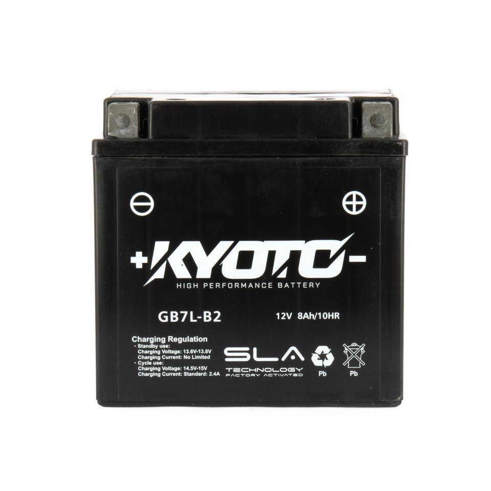 Batterie Kyoto pour Scooter Peugeot 50 Elystar TSDI 4T 2002 à 2008 Neuf