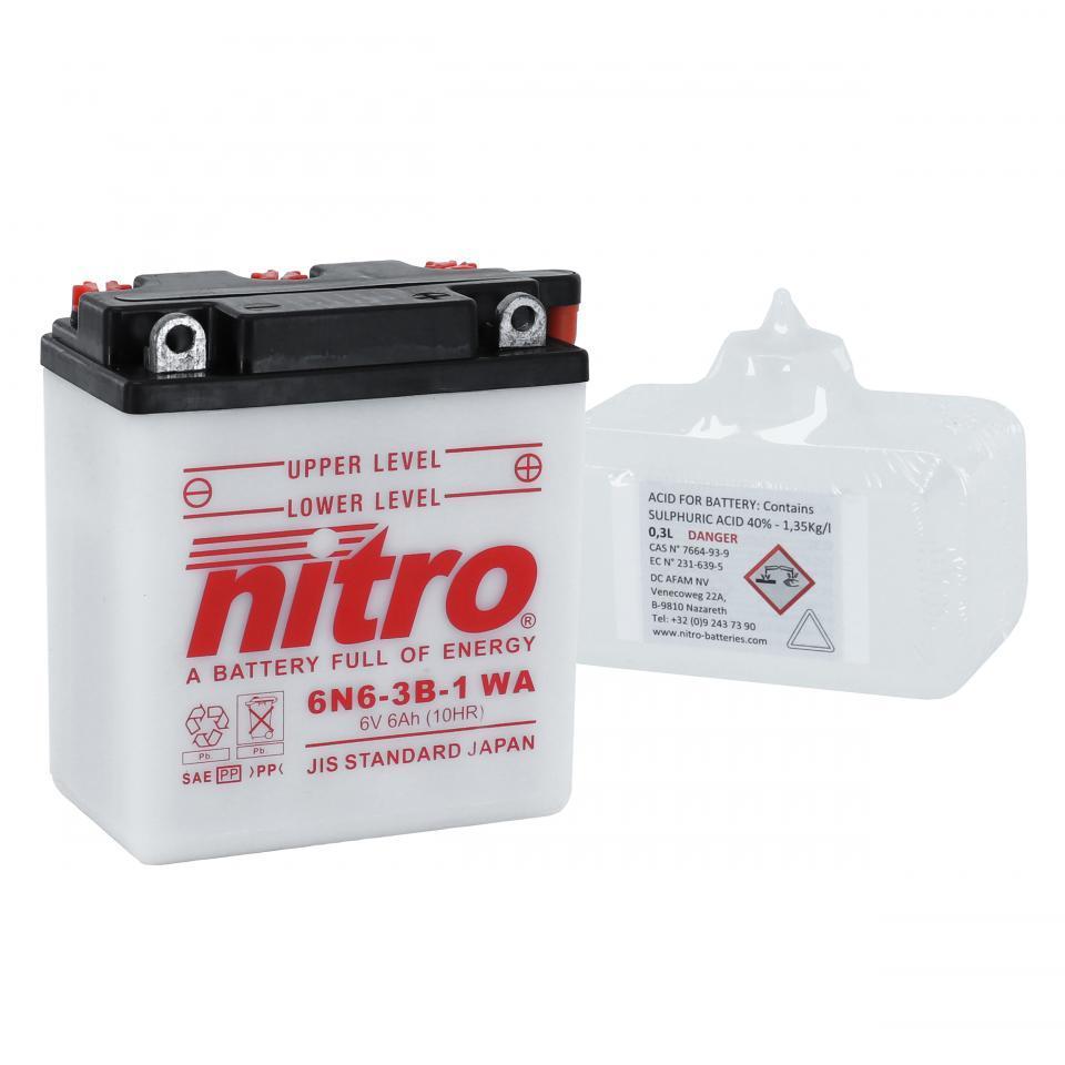 Batterie Nitro pour Moto Honda 50 DAX Neuf