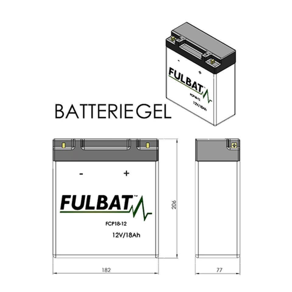 Batterie Fulbat pour Moto Neuf