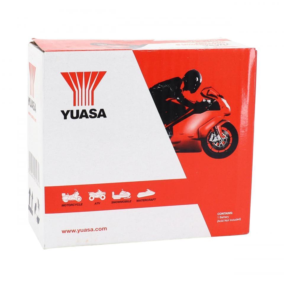 Batterie Yuasa pour Moto Yamaha 125 WRX 2009 à 2014 12N5.5-4A / 12V 5.5Ah Neuf