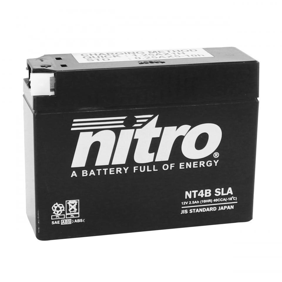 Batterie Nitro pour Scooter Peugeot 50 Ludix one 2004 à 2012 Neuf