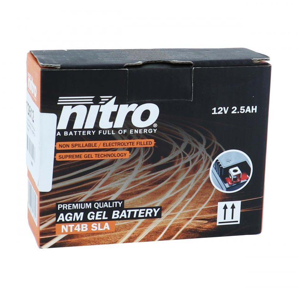 Batterie Nitro pour Scooter Aprilia 50 Habana 1999 à 2002 Neuf