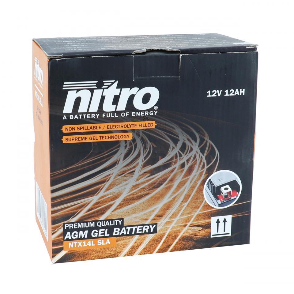 Batterie Nitro pour Scooter Suzuki 650 An Burgman Après 2002 Neuf