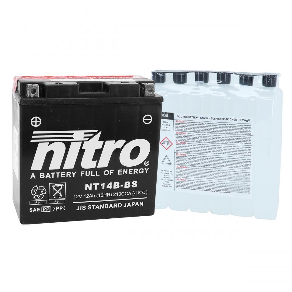 Batterie Nitro pour Moto Yamaha 1300 XJR 1999 à 2006 Neuf