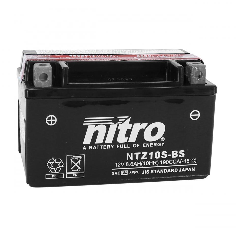 Batterie Nitro pour Moto Honda 600 Vt C Shadow 2004 à 2007 Neuf